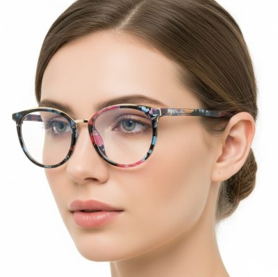 Okulary damskie z filtrem BLUE LIGHT do komputera zerówki EST-110K