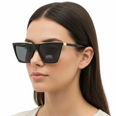 Damskie okulary przeciwsłoneczne z polaryzacją kocie EST-12