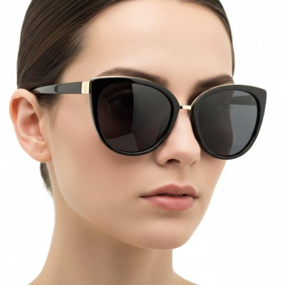 Damskie okulary przeciwsłoneczne polaryzacyjne Kocie EST-10-1 Estillo