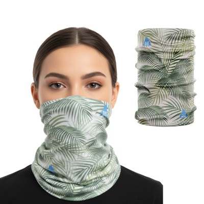 Elastyczny cienki na szyję wzór tropikalny - SC.05 TROPICAL 