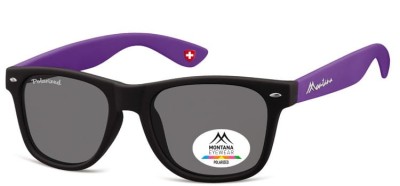 Okulary nerdy  Montana MP40H fioletowe polaryzacyjne