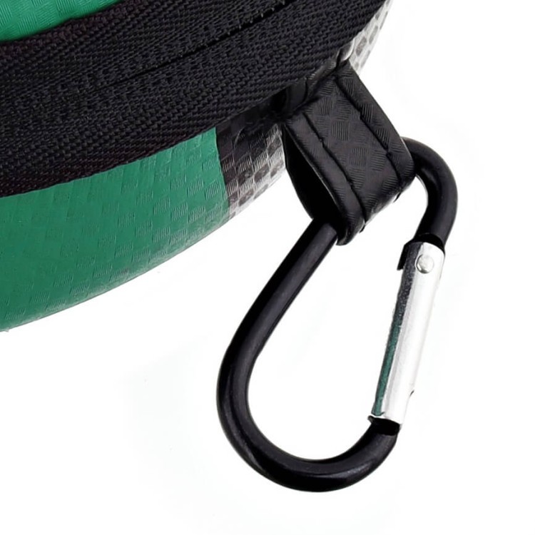 Etui na okulary sportowe ROCKBROS black carbon/green ET-ROCK-3