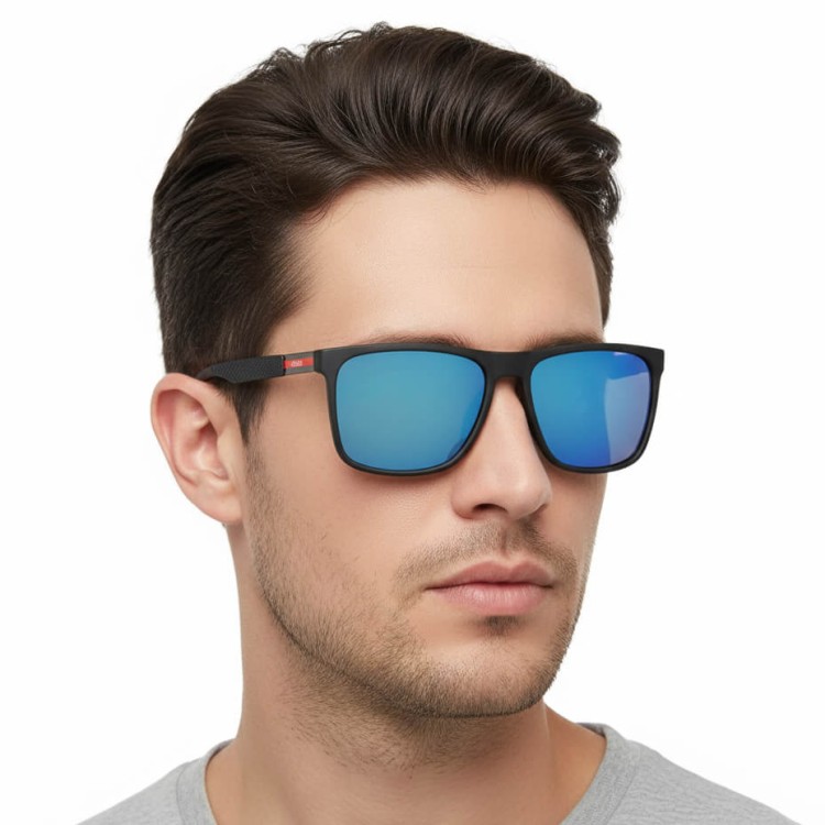 Męskie okulary przeciwsłoneczne Filtr UV400 i Polaryzacja EST-400.jpg