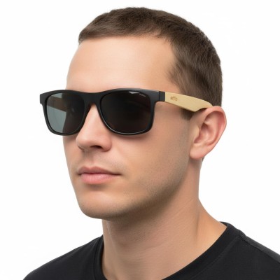 Drewniane okulary przeciwsłoneczne polaryzacyjne EST-410