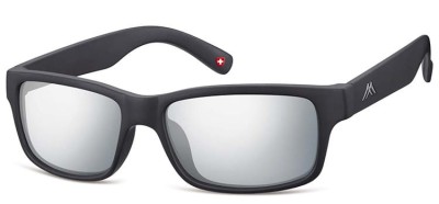 Okulary klasyczne Montana MS27 czarne lustrzanki