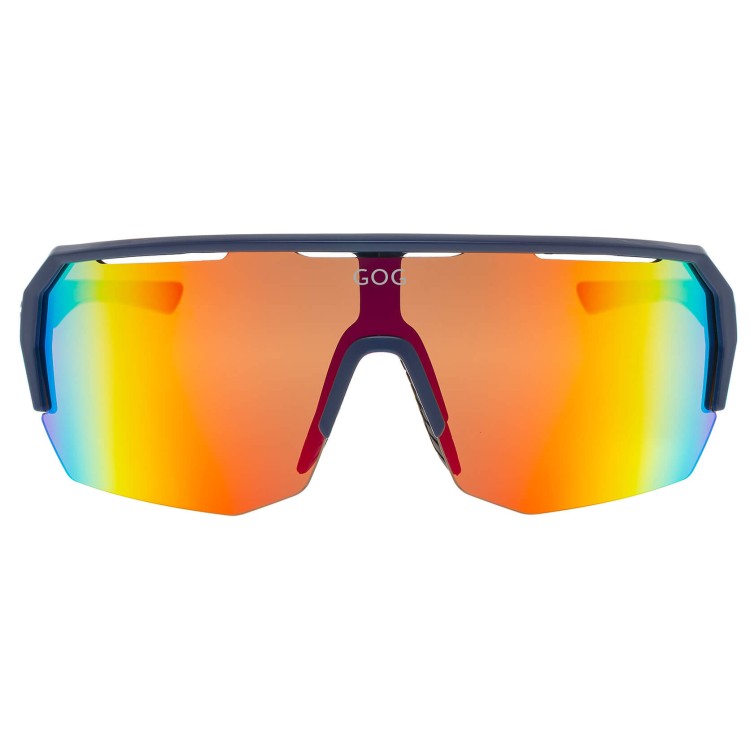 Okulary przeciwsłoneczne sportowe GOG E522-4 granat/czerwony
