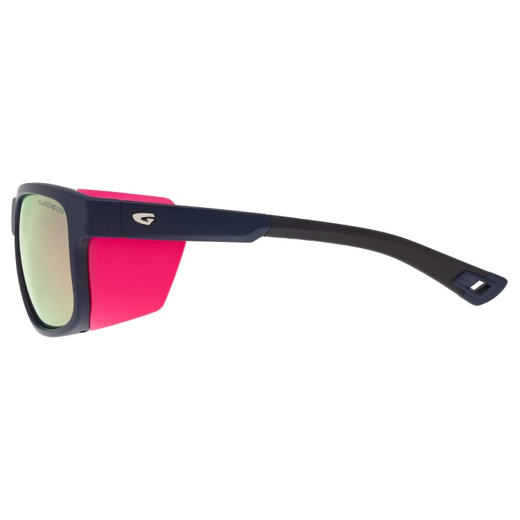 Outdoorowe okulary przeciwsłoneczne z polaryzacją GOG E455-5P granat/róż