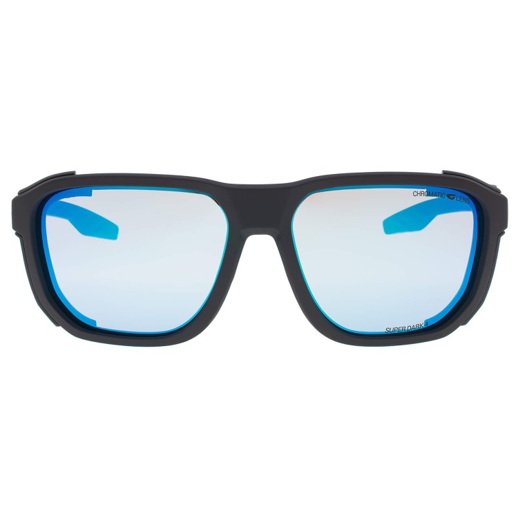 Górskie okulary z osłonkami przeciwsłoneczne fotochromowe GOG E460-2C w kat.2-4 czarny/niebieski