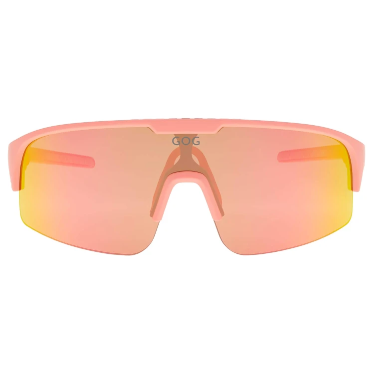 Juniorskie 6-10 lat okulary przeciwsłoneczne sportowe GOG E991-2 różowe