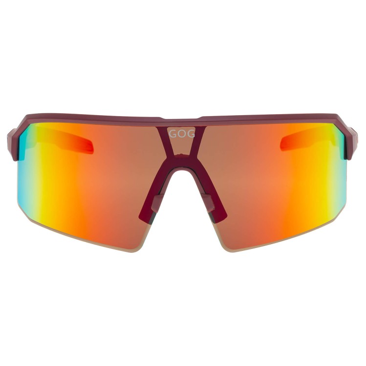 Okulary przeciwsłoneczne sportowe GOG E521-2 bordowe