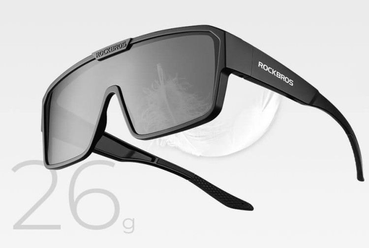Okulary Nakładane na Korekcyjne FIT OVER przeciwsłoneczne z polaryzacją SP348-BLACK-RED