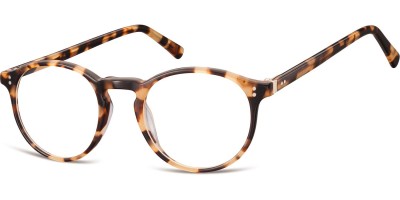 Okrągłe okulary oprawki zerowki korekcyjne Sunoptic AC43G