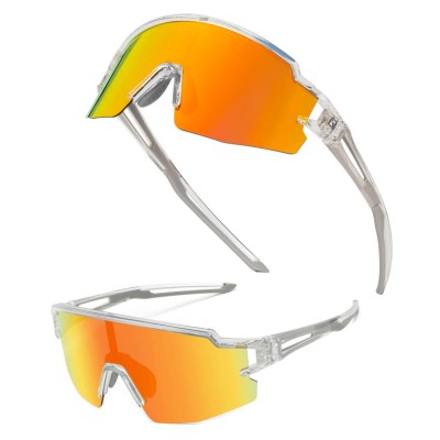 Juniorskie 6-10 lat sportowe okulary przeciwsłoneczne polaryzacyjne SP345-CLEAR