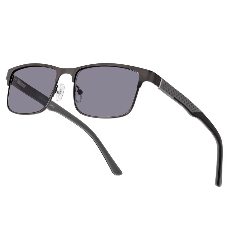 Przyciemniane okulary męskie w kat.2 SPM41 szary/czarny