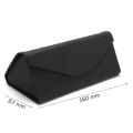 Etui na okulary składane w trójkąt ET-133F czarny mat wymiary.jpg