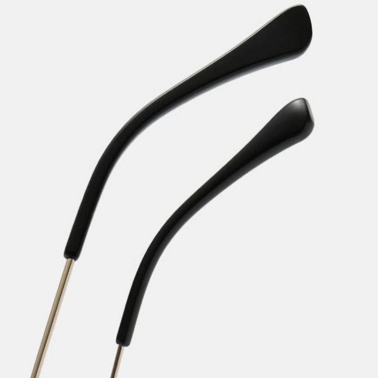 Bezramkowe okulary zerówki do komputera z filtrem Blue Light 25188A złoty/brąz