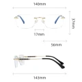 Bezramkowe okulary zerówki do komputera z filtrem Blue Light 25188 wymiary.jpg