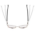 Damskie okulary do czytania i komputera z filtrem Blue Light STL277 czarny-złoty Teleskopy.JPG