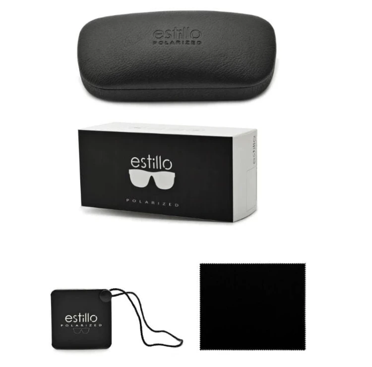 Damskie okulary przeciwsłoneczne z polaryzacją EST-14-13 brąz/czarny