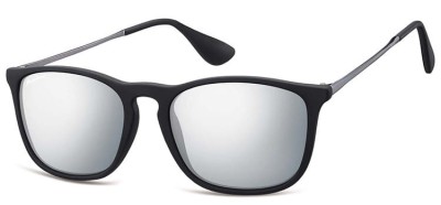 Okulary Montana MS34 przeciwsłoneczne czarne lustrzanki