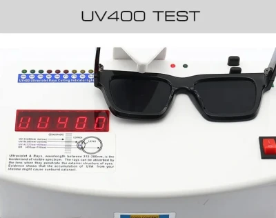 Okulary przeciwsłoneczne z filtrem UV400 STL39A Czarny/Żółty ze skazą!