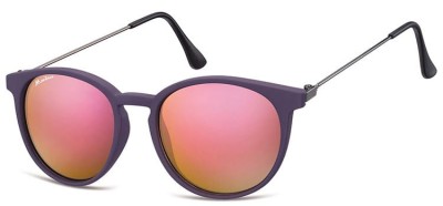 Okulary Montana MS33C fioletowe lenonki lustrzanki