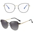 2w1 Okulary damskie do komputera + nakładka przeciwsłoneczna na magnes Clip-On 25192.jpg
