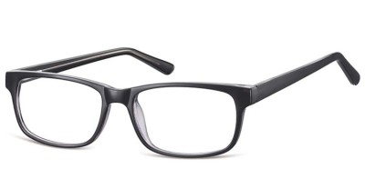 Zerówki klasyczne oprawki Sunoptic CP154A czarny+jasny