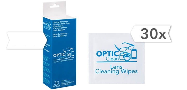 Chusteczki do okularów OPTIC Clean - 30szt PDCW30