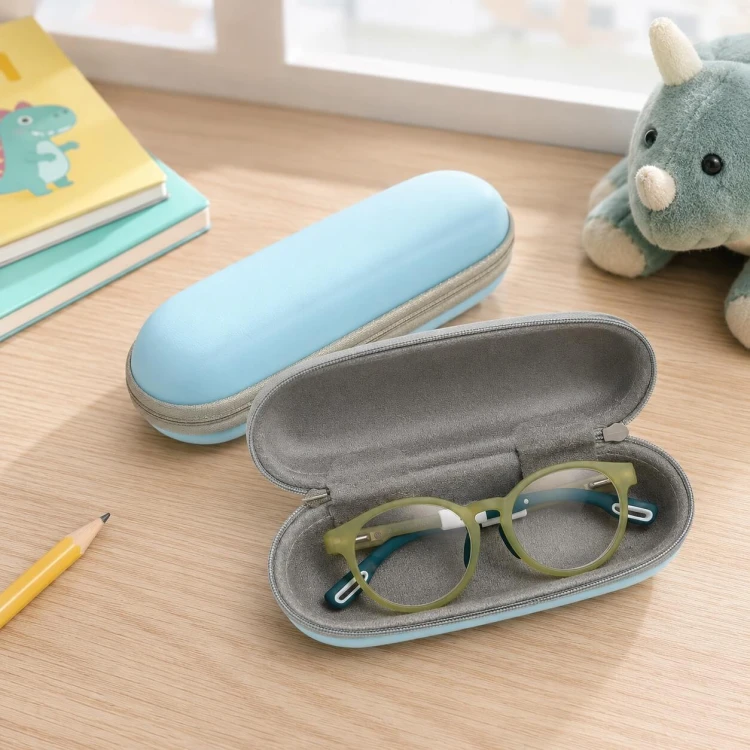 Dziecięce etui na okulary ET-143B błękitne