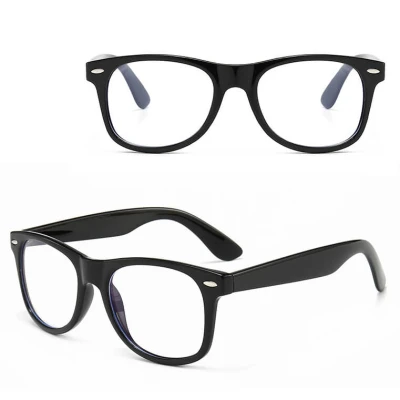 Okulary zerówki męskie nerdy NR-11 czarne