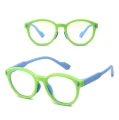 Dziecięce 4-8 lat okulary zerówki do komputera 25193D zielony-błękit.jpg