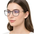 Damskie okulary do czytania i komputera z filtrem Blue Light STL277 czarny-złoty--.jpg