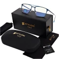 Męskie niebieskie okulary do czytania i komputera Blue Light oprawki korekcyjne z akcesoriami STL280--.jpg