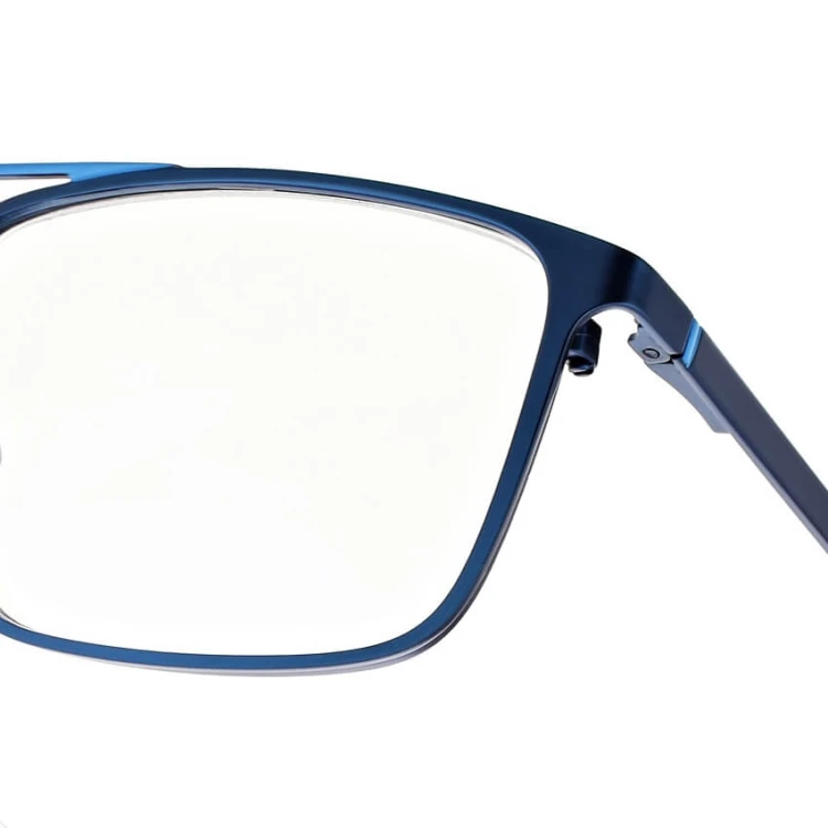 Męskie oprawki okulary pod korekcję PREMIUM STL280 niebieskie