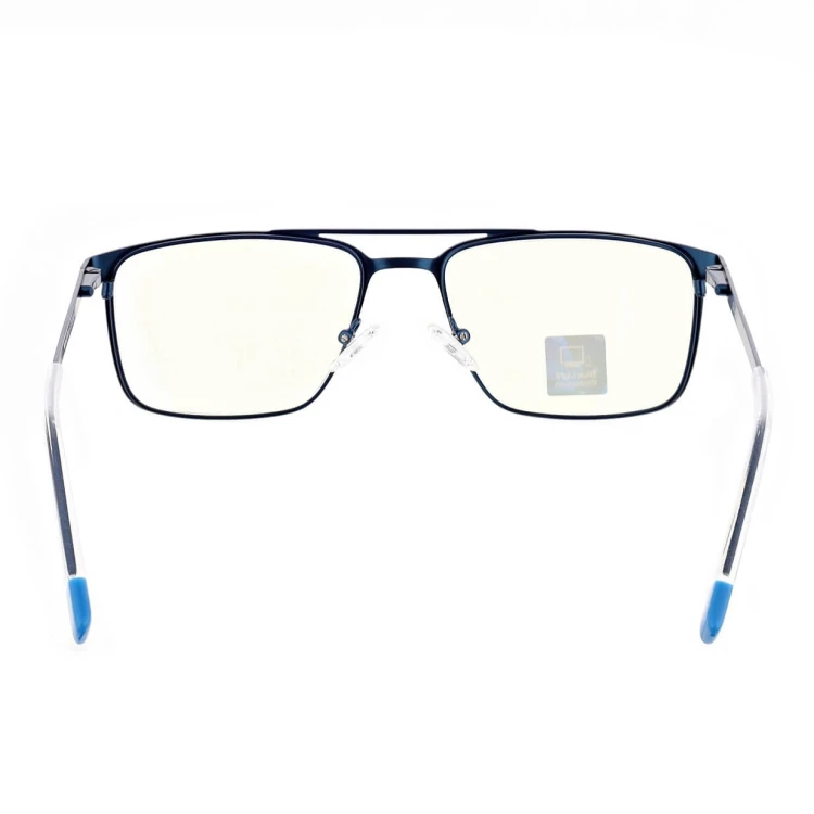 Męskie oprawki okulary pod korekcję PREMIUM STL280 niebieskie