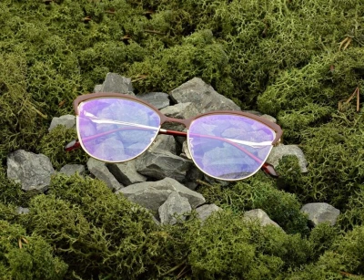 Plusy +1.50 damskie okulary do czytania korekcyjne z antyrefleksem ST317AR ze skazą!