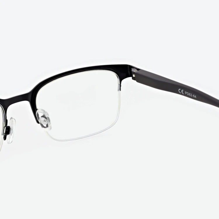 Męskie okulary zerówki Blue Light+Antyrefleks STL281A ze skazą!