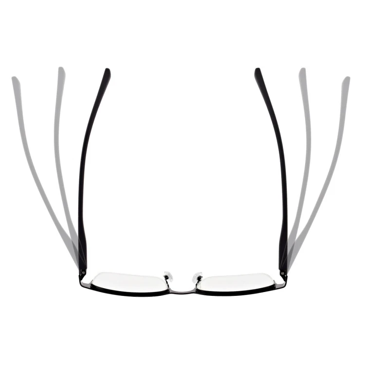 Męskie okulary zerówki Blue Light+Antyrefleks STL281A ze skazą!