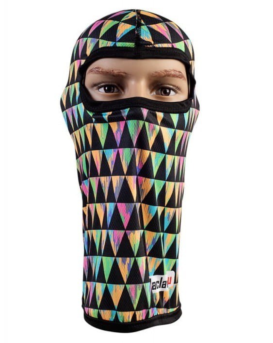 Kominiarka termoaktywna 3D - Tęczowe trójkąty