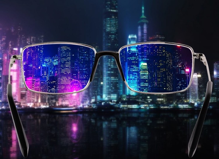 Plusy +3.50 Męskie okulary do czytania korekcyjne FLEX ST333 srebrne