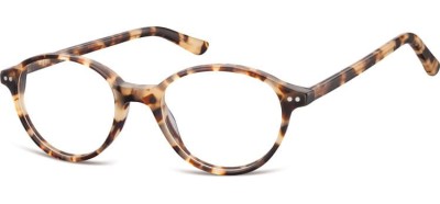 Okulary oprawki okragle Sunoptic CP147B Jasny szylkret