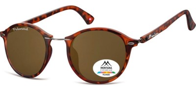 Okragle okulary z polaryzacja Montana MP22C
