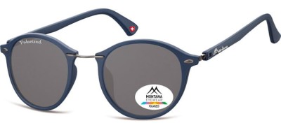 Okragle okulary z polaryzacja Montana MP22D