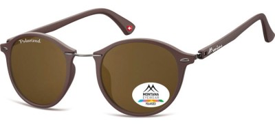 Okragle okulary z polaryzacja Montana MP22E