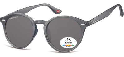 Okragle szare okulary polaryzacyjne Montana MP20F