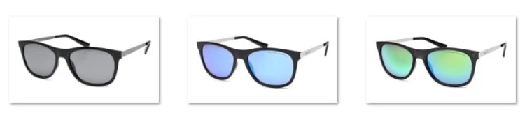 Arctica S-265A polaryzacyjne okulary nerdy  lustrzanki