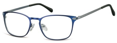 Oprawki okularowe kocie oczy damskie stalowe Sunoptic 991C granatowe