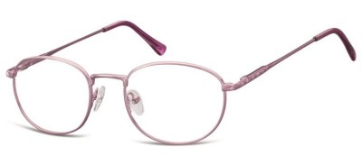 Lenonki damskie zerowki Okulary Oprawki korekcyjne 794D fioletowe