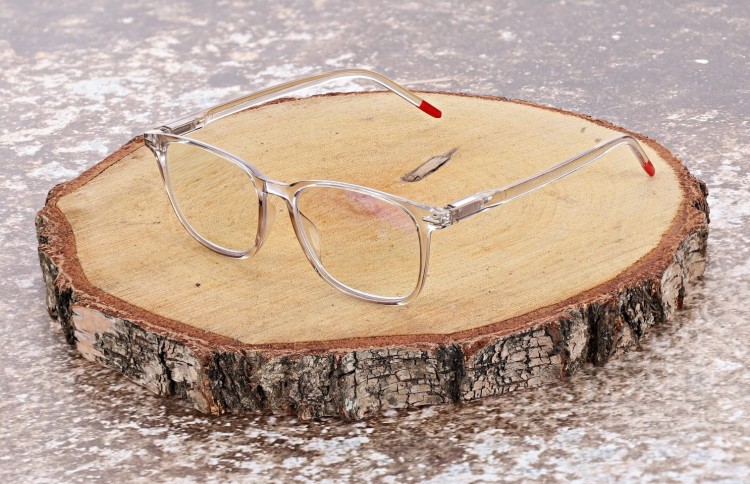 Plusy +3.50 okulary korekcyjne do komputera i czytania Antyreflex + Blue Light ST332A transparentne